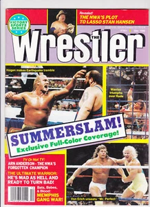 The Wrestler Magazine December 1990 WWF Summerslam Hulk Hogan Warrior - Bild 1 von 10