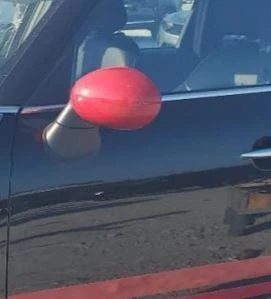 Espejo retrovisor de puerta de conductor Mini Cooper Countryman LH 2011-2013 vista lateral OEM Foto 1 de 4