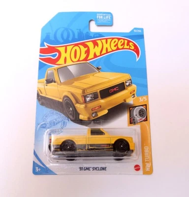 HOT WHEELS '91 GMC SYCLONE 2021 HW TURBO GTD19 92/250 KROGER EXCLUSIVE NUOVA - Immagine 1 di 4