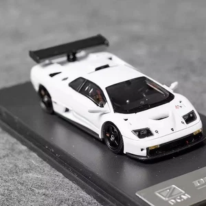 Modellino auto pressofuso bianco Lamborghini Diablo GT 1999 DCM 1/64 scala regalo giocattolo - Foto 1 di 6