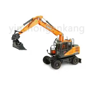 Doosan DX160W Wheeled Excavator - UH IMC 1:50 Scale Diecast Model #UH8134 New - Picture 1 of 5