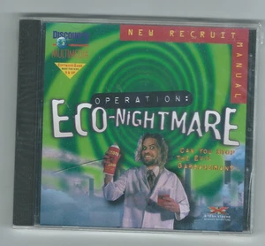 Operation: Eco-Nightmare PC Computer Game 1997 discover channel BRAND NEW SEALED - Picture 1 of 1