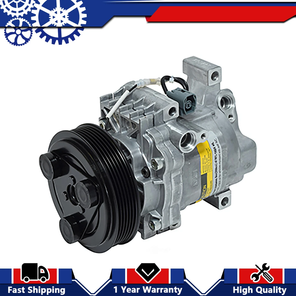 Conjunto de compressor UAC Panasonic para 2007-2009 Mazda 3, 2006-2007 Mazda 6 - Imagem 1 de 2