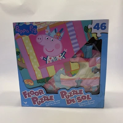 Puzzle de piso Cardinal Peppa Pig 46 piezas juguetes para niños regalo desarrollo mental Foto 1 de 2