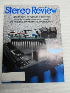 STEREO REVIEW MAGAZINE JANUARY 1989 LISTENING TESTS DISTORTION REPORT FROM JAPAN - Imagen 1 de 2