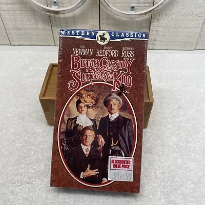 Butch Cassidy and the Sundance Kid VHS Tape New Sealed with Fox Watermark - Image 1 of 4