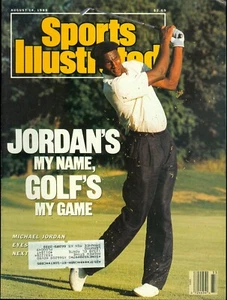 1989 Sports Illustrated: Michael Jordan - Golf's My Game - Eyes Next Sport - Picture 1 of 4