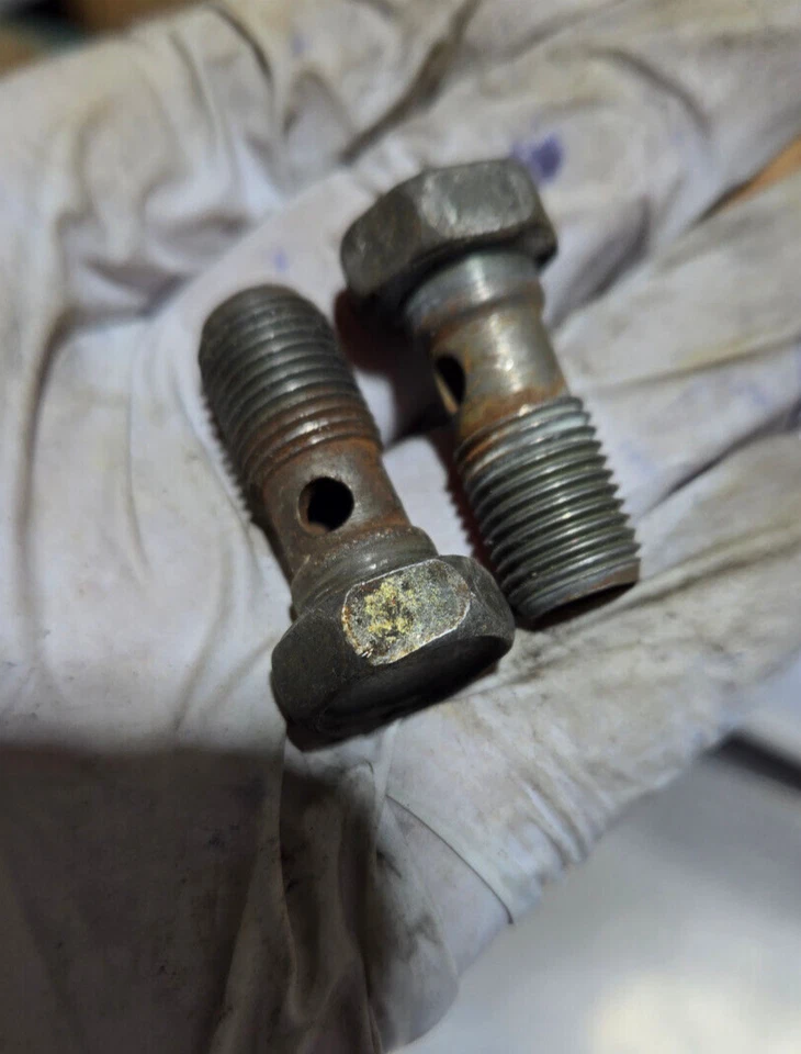 93-97 FORD PROBE GT V6 2.5 MOTOR RIEL COMBUSTIBLE GASOLINA BANJO PERNOS PERNO OEM Foto 1 de 1