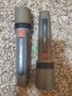 Lot of 2 Vintage Rayovac Roughneck Flashlight 3 D-Cell 4.5V Untested