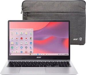 Acer Chromebook 315 15.6” HD Laptop, Intel Pentium N6000, 4GB RAM, 128GB eMMC - Picture 1 of 9