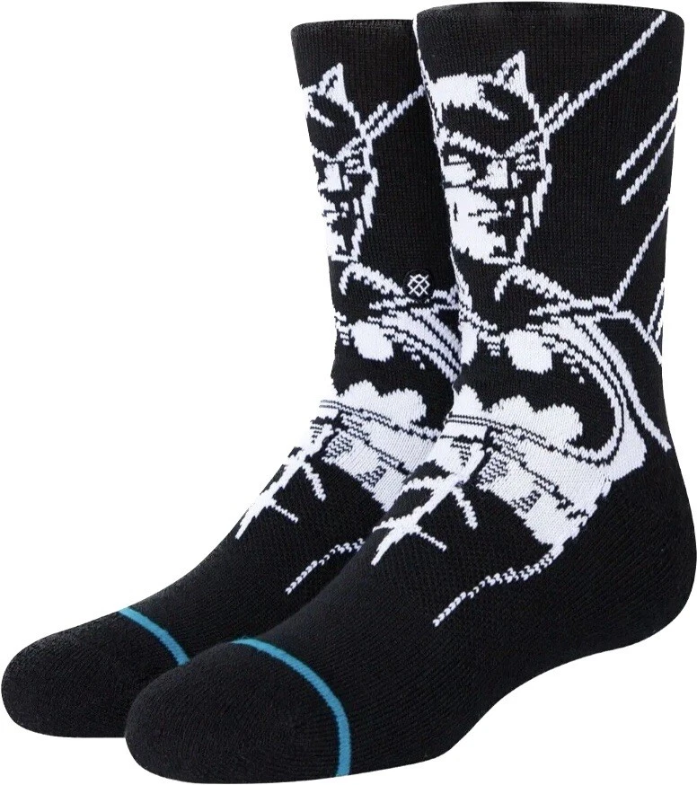 Calcetines informales Stance Kids negros de algodón InfiKnit DC Comics The Batman L 3-5,5 Foto 1 de 1