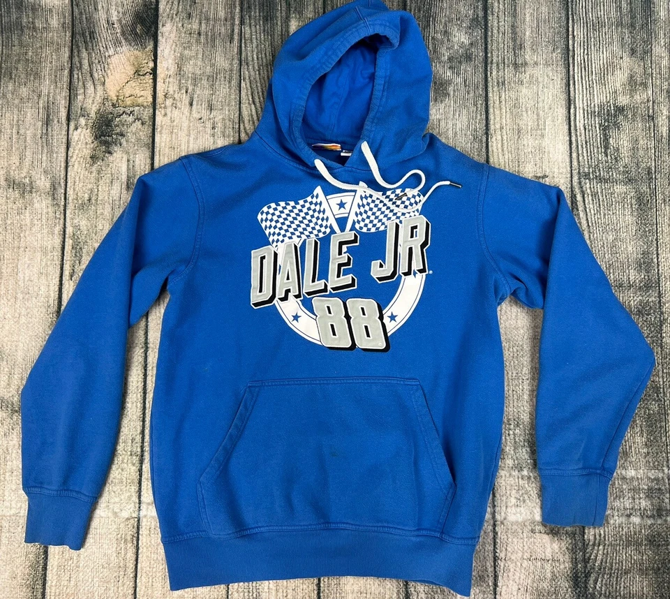 Nascar Dale Jr. Sudadera con Capucha Pullover Racing 88 Adulto L Azul Informal Hombre Foto 1 de 4