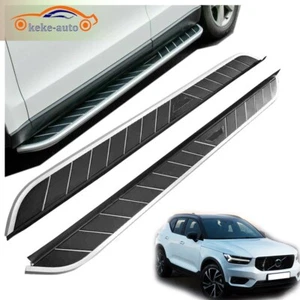 Running Board Side Step Pedals Nerf Bar Fits for Volvo XC40 XC 40 2018-2023 - Picture 1 of 6