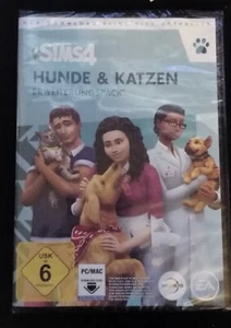 Sims 4 Hunde & Katzen Box Download Erweiterungspack Code in Box NEU Ungeöffnet - Bild 1 von 2