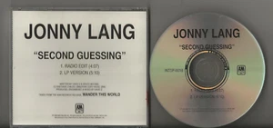 Jonny Lang - Second Guessing A&M CD 2 trx US Promo Radio Edit/LP Vers. CD EX J - Picture 1 of 1