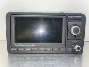 2010 Audi A3 Radio Receiver Navigation Display Screen Head Unit 8P0035193D 11-13 - Picture 1 of 9