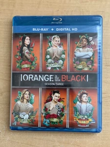 NEW SEALED Orange is the New Black Season Three Blu-Ray + DVD HD - Imagen 1 de 2