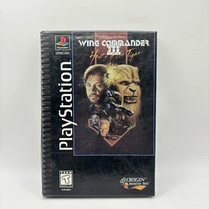 Wing Commander III: Heart of the Tiger (Sony PlayStation 1, 1996) *No Disc 3 - Picture 1 of 8