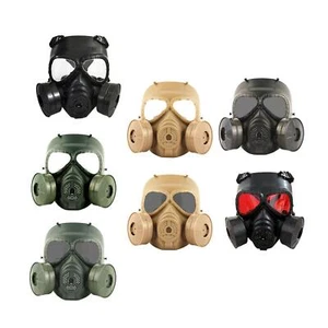 CS Full Face Mask Gaming Mask Breathable Double Fan Impact Resistant Mask - Picture 1 of 33