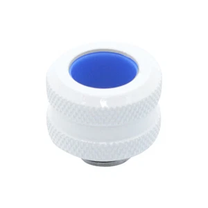 PC Water Cooling Tube Fitting G1/4 for 14mm OD Hard Tubes (White) - Afbeelding 1 van 8
