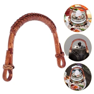Teapot Handle Rattan U-shape Ceramic Japanese Adjustable Kettle Accessories - Picture 1 of 12