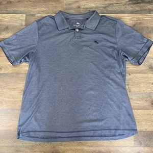 Tommy Bahama Poloshirt Herren 2XL XXL Blau Kurzarm Logo Stickerei - Bild 1 von 9