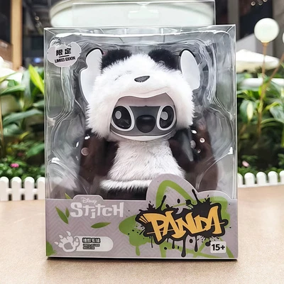 迪士尼 Genz Street Panda Stitch Blind Box 钥匙链 2025 限量乙烯基带盒 — 第 1/4 张图片