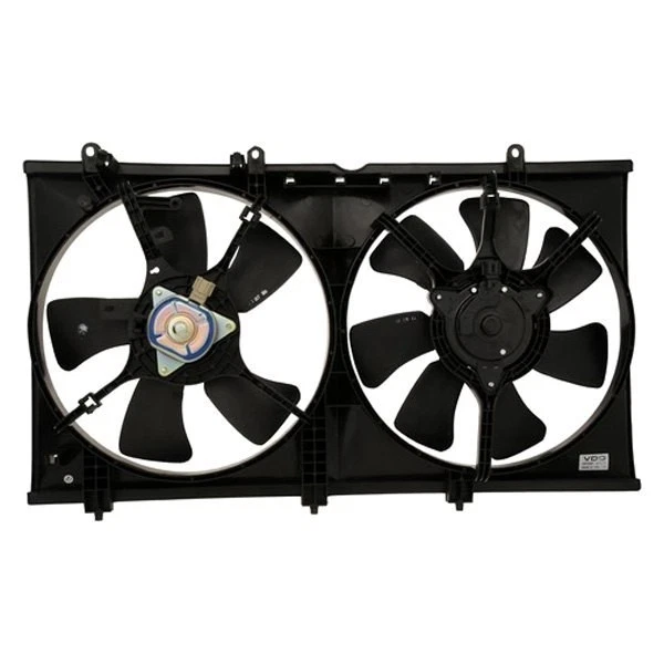 For Mitsubishi Lancer 2002-2007 VDO Dual Radiator & Condenser Fan Assembly Foto 1 de 4