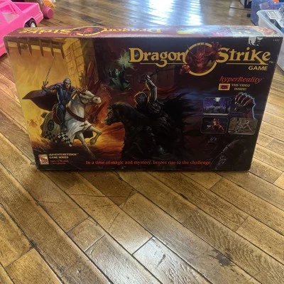 Rare TSR 1993 Dragon  Strike Board Game  Dungeons & Dragons Complete (READ) - Image 1 of 4