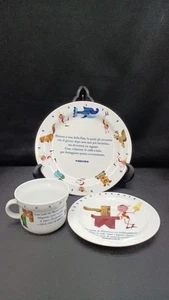 RICHARD GINORI PINOCCHIO cup & saucer, plate set - Afbeelding 1 van 8