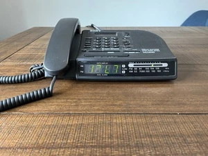 Sony Dream Machine AM/FM Radiowecker mit Anruferkennung & Telefon SCT-ID10 - Bild 1 von 11