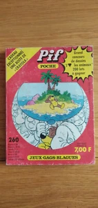 PIF POCHE n° 260 , Sur leur île déserte , édition Vaillant , 04/1987 - Picture 1 of 2