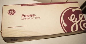 (10) GE Precise Multi Mirror Lamp Bulb FMW/CG 20859 12V 35W 40 Beam L140 NEW BOX - Picture 1 of 6