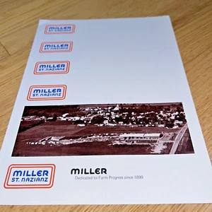 1970's MILLER, ST. NAZIANZ - LEYLAND TRACTORS Promotional Brochures - Picture 1 of 6