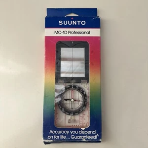 Vintage Rare Suunto MC-1D Professional Mirror Compass In Original Box - Picture 1 of 9