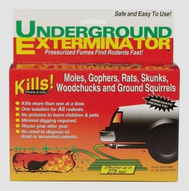 Manning UE-12 Underground Carbon Monoxide Rodent Exterminator