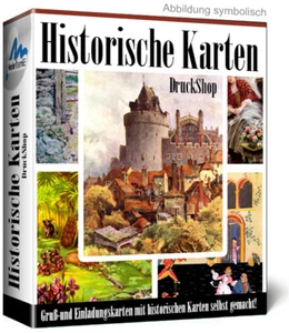 Historische Karten Druckerei - Perfekte Gruß -und Einladungskarten - Download PC - Bild 1 von 8