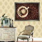 3D Coffee Beans 6 Fake Framed Poster Home Decor Print Painting Unique Art Summer