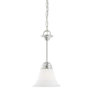 Thomas Lighting Bella 1-Light Small Pendant, Brushed Nickel - SL891578 - Picture 1 of 1