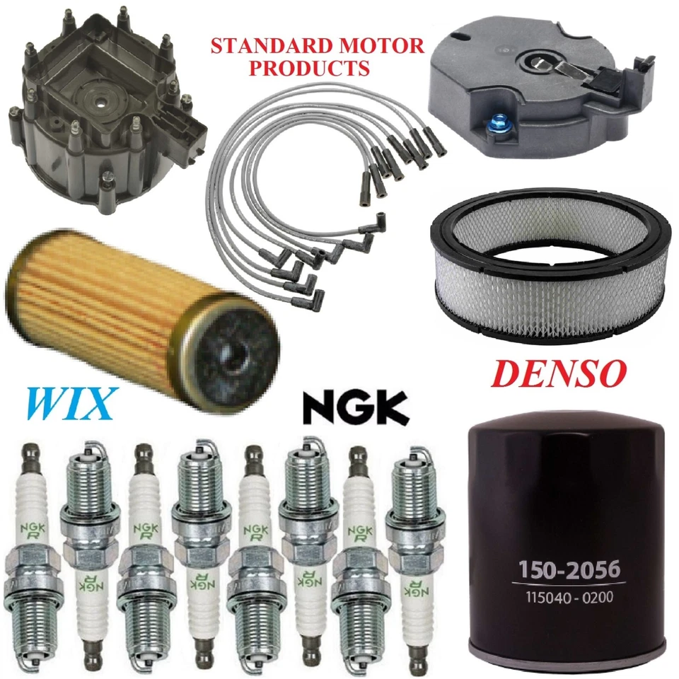 Kit de afinación filtros tapones de cable para CHEVY C20 SUBURBAN 7,4 L; 4 bbl. 1983-1985 Foto 1 de 1