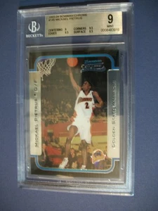 MICKAEL PIETRUS 2003-04 Bowman Chrome #145 BGS MINT 9 RC Warriors - Picture 1 of 1