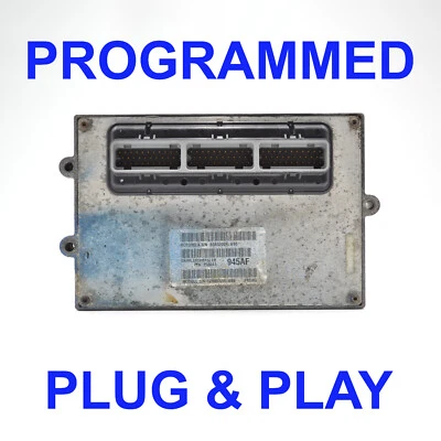 Jeep Wrangler TJ 2002 4,0 M/T ECU ECM PCM MÓDULO DE CONTROL DEL MOTOR P56041945AF Foto 1 de 4