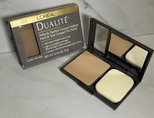 2 Loreal Dualite Perfectly Flawless Compact Makeup - Natural - 0.34oz - Picture 1 of 3
