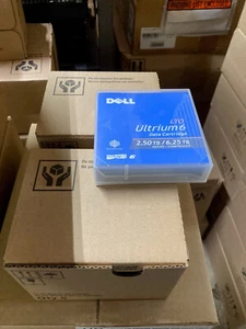 Neuf - Dell, LTO-6 Bande Média, P/N 03W22T (Qté 5 Pièces) 5 Paquet LTO6 0RWK0N - Afbeelding 1 van 4