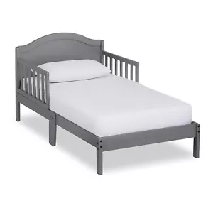 Toddler Bed With Safety Rails Grey Girl Boy Kids Big Kid Bed Guardrails Crib Kit - Picture 1 of 5