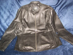 Harley Davidson Genuine Motor Clothes Men's xXL Sheep Skin Leather Jacket - Picture 1 of 7