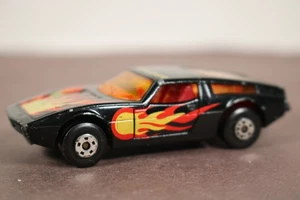 Vintage Matchbox Superfast BLACK Sun Burner Doors Open HK Base LQQK - Picture 1 of 6