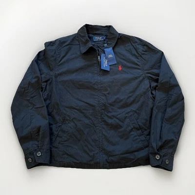 Polo Ralph Lauren Bi-Swing куртка мужская M Harrington черный Landon ветровка - Изображение 1 из 4