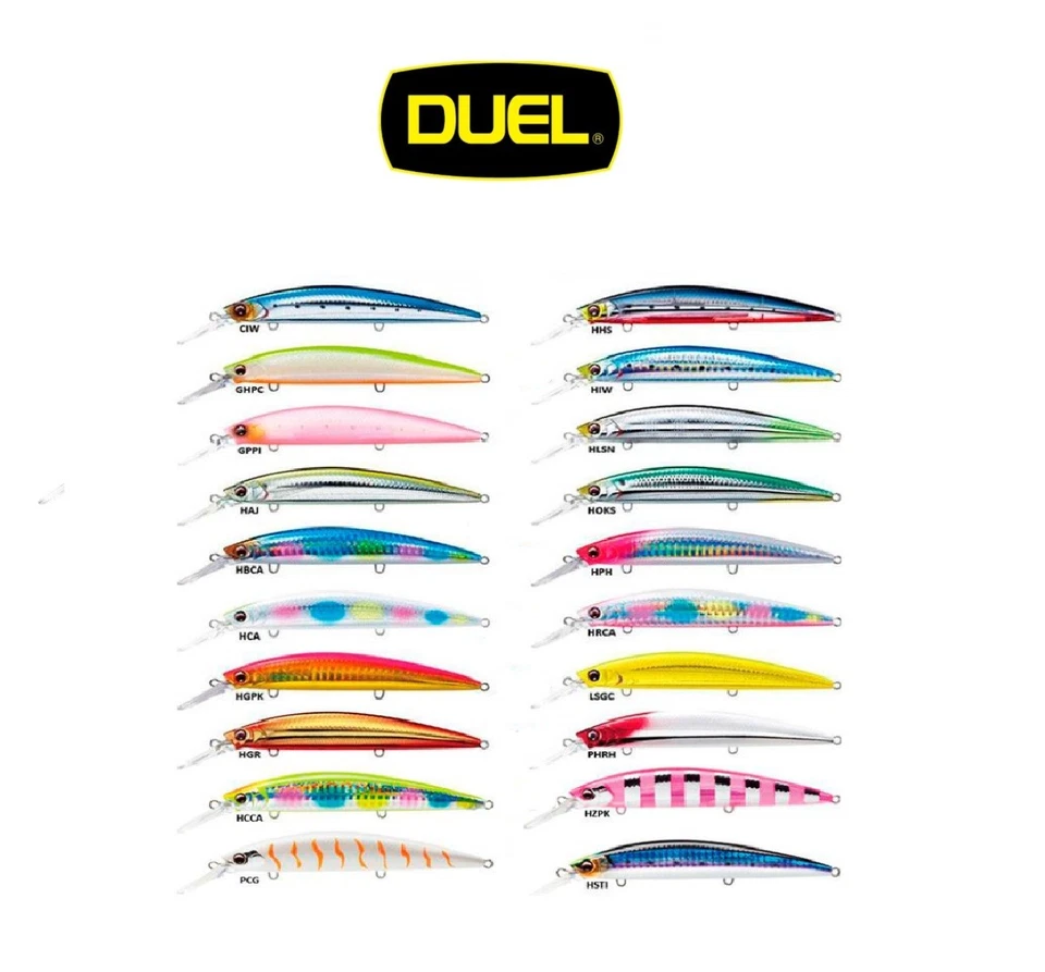 Duel Hardcore Heavy Minnow 110 mm, 37 gr - Enchufe/Señuelo de hundimiento - ¡Varios colores! Foto 1 de 1