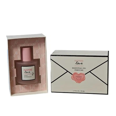 Perfume aceite esencial Bath & Body Works ROSE VAINILLA INSPIRE LOVE 1,7 OZ Foto 1 de 4